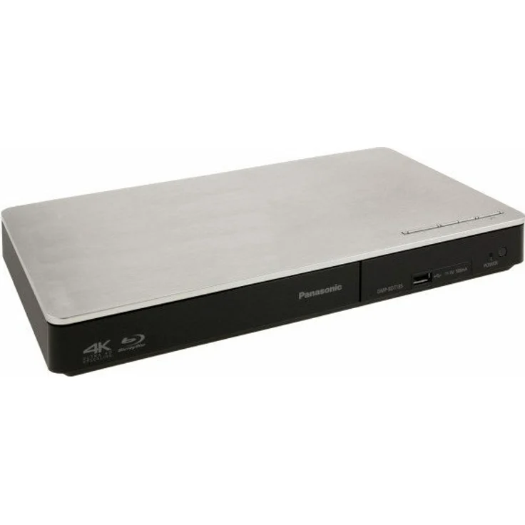 Panasonic DMP-BDT185EG 3D Blu-ray Player (4K Upscaling, DLNA, VoD, HDMI-Steuerung, USB, MKV-Playback) silber – Bild 3