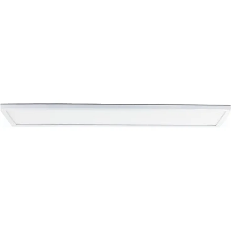 Brilliant LED Panel, 24W, 3200lm, IP44, 4000K, flaches Design, 25 x 96 cm, energieeffizient, neutralweißes Licht, moderne Deckenleuchte, weiß