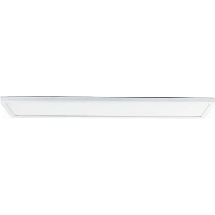 Brilliant LED Panel, 24W, 3200lm, IP44, 4000K, flaches Design, 25 x 96 cm, energieeffizient, neutralweißes Licht, moderne Deckenleuchte, weiß – Bild 1
