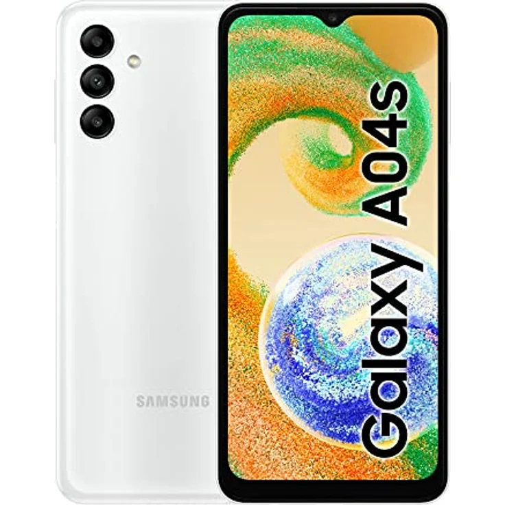Samsung Galaxy A04s SM-A047F/DSN 16.5 cm (6.5) Dual SIM 4G USB Type-C 3 GB 32 GB 5000 mAh White – Bild 1