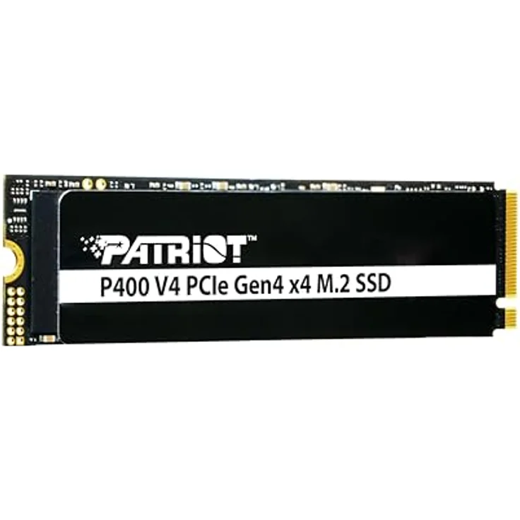 Patriot Memory Patriot P400 V4 500GB interne SSD - NVMe PCIe Gen 4x4 - M.2 2280 - Sequentielles Lesen: bis zu 5.000MB/s und sequentielles Schreiben: bis zu 3.000MB/s - PS5 kompatibel - Solid State Drive - in Schwarz – Bild 2