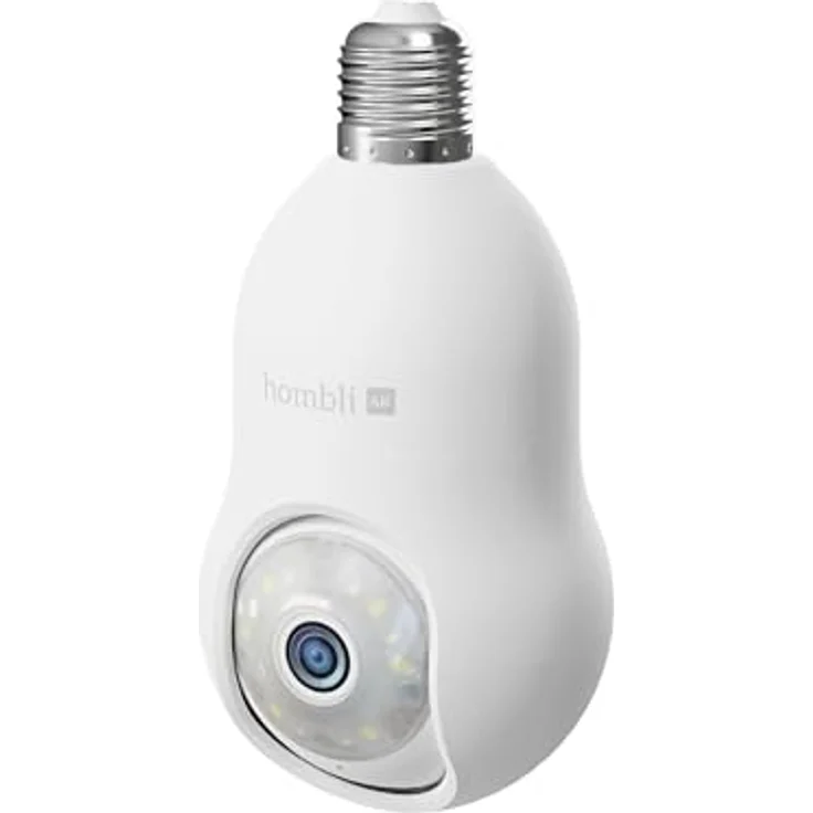 Hombli Überwachungskamera Bulb Cam 4K (Außenbereich) mit Bewegungs- und Geräuscherkennung – Bild 2