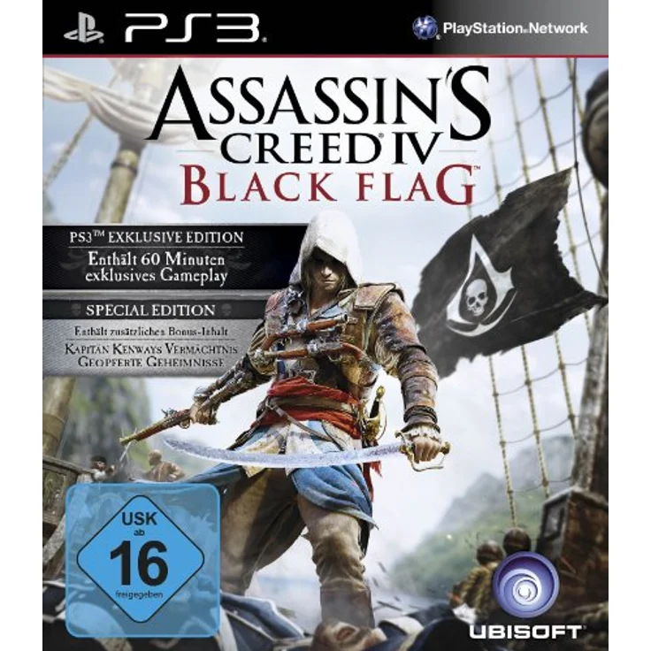 Ubisoft Assassin's Creed 4: Black Flag - Special Edition, 60 Minuten exklusives Gameplay, PS3 exklusiv bei Amazon.de – Bild 1