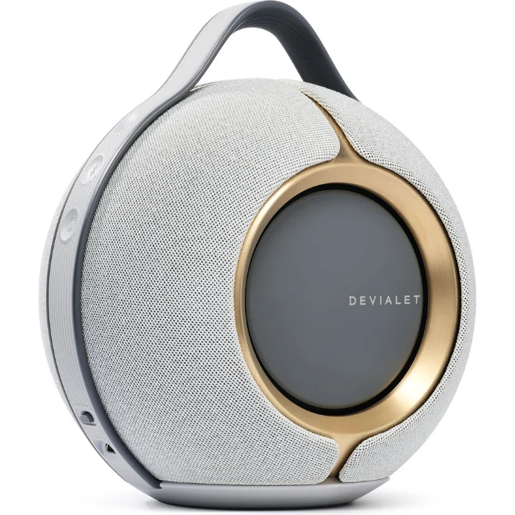 DEVIALET Mania Opéra de Paris, tragbarer Streaming-Lautsprecher mit 360°-Stereoklang, 10 Stunden Akkulaufzeit und Alexa-Sprachsteuerung