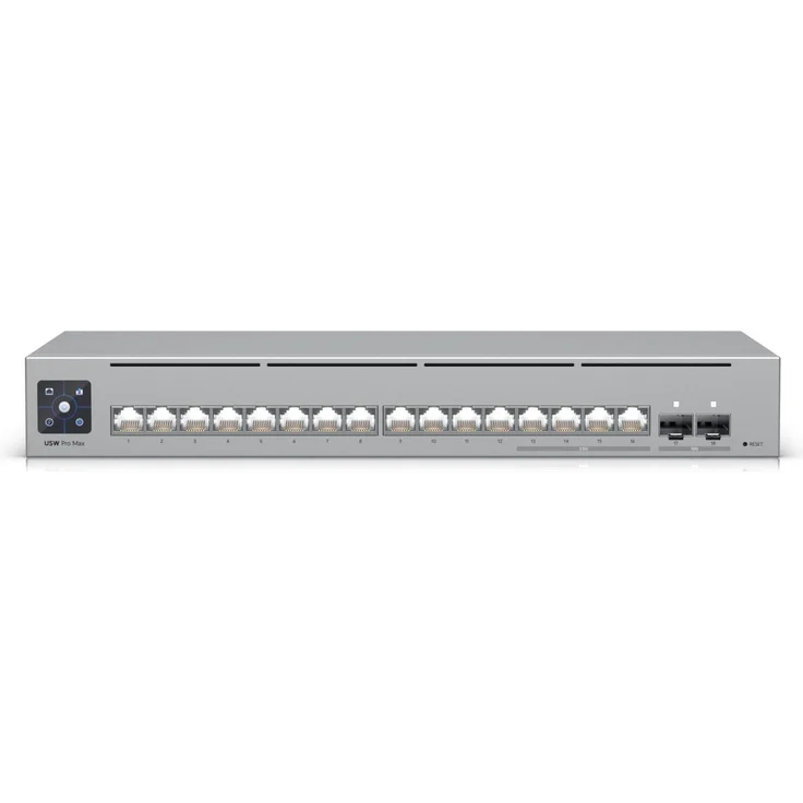 Ubiquiti A 16-Port Layer 3 Netzwerk Switch, 16 Ports mit 2,5 GbE, hohe Switching-Kapazität von 84 Gbit/s, grau – Bild 1