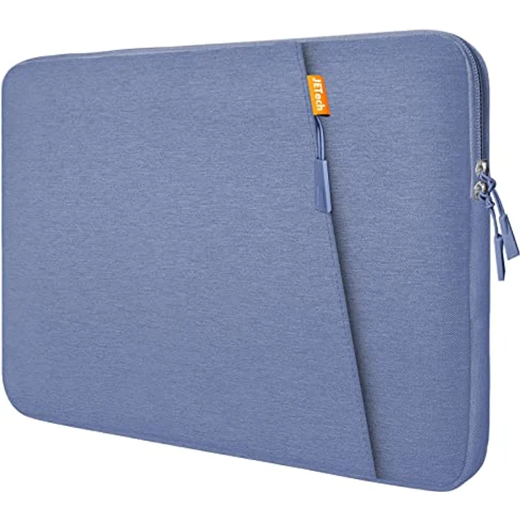 JETech Laptoptasche Hülle für 13,3 Zoll MacBook Air/Pro, 14 Zoll MacBook Pro 2021 M1, 13-13,6 Zoll Notebook, Wasserdicht Laptophülle Stoßfest Laptop Sleeve mit Zubehörtasche (Lila) – Bild 1