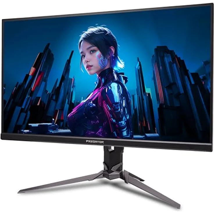 Acer Predator XB323QK V4 Gaming Monitor 31,5 Zoll (80 cm), 4K UHD, Agile Splendor IPS, 160Hz, FreeSync Premium, höhenverstellbar, drehbar – Bild 3