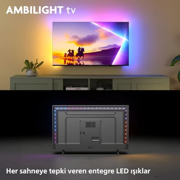 Philips 8500 series 85PUS8500/12, 85 Zoll 4K Smart Fernseher mit Ambilight und Dolby Atmos – Bild 3