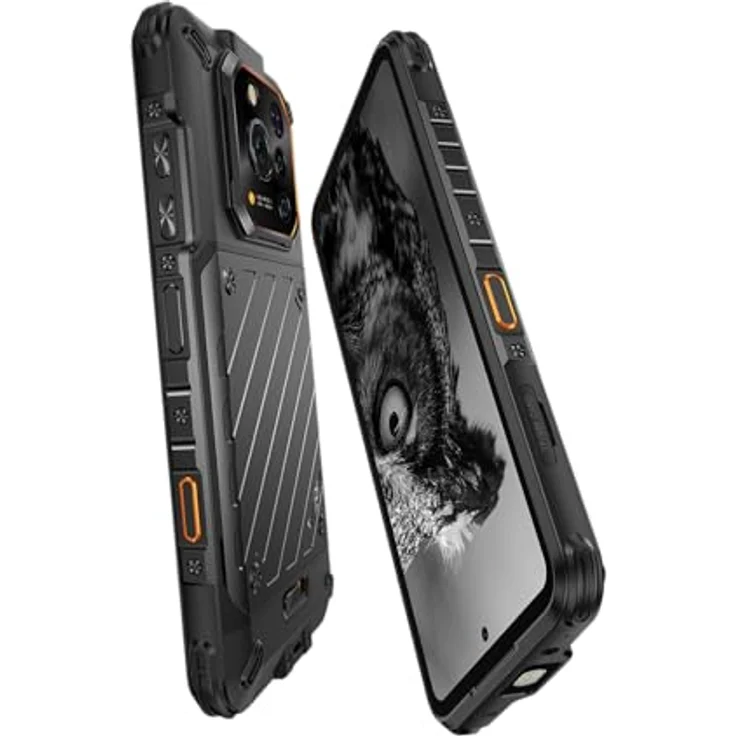 RUGONE Xever 7 by Ulefone, Rugged Outdoor Smartphone mit 50 MP OIS Kamera, 120 Hz AMOLED Display, 5G, 12 GB RAM, 512 GB ROM, wechselbarem Akku (2 × 5550 mAh), IP69K/IP68 – Bild 1