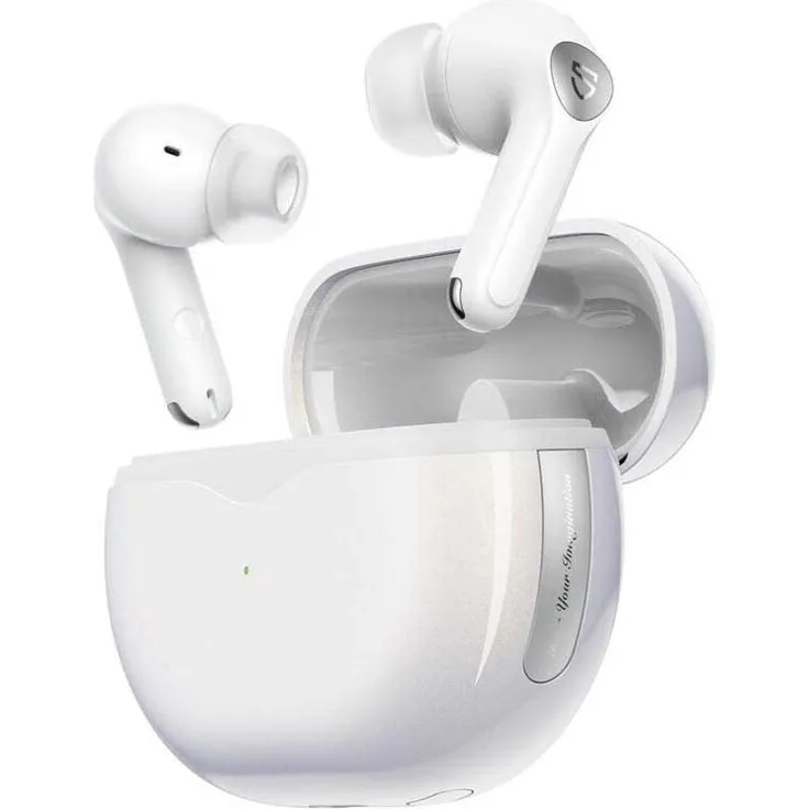 SoundPEATS Soundpeats Air 4 Pro Tws Kopfhörer Weiß - Qualcomm Snapdragon Sound, aptX Lossless, ANC Technology, 26 Stunden Akkulaufzeit