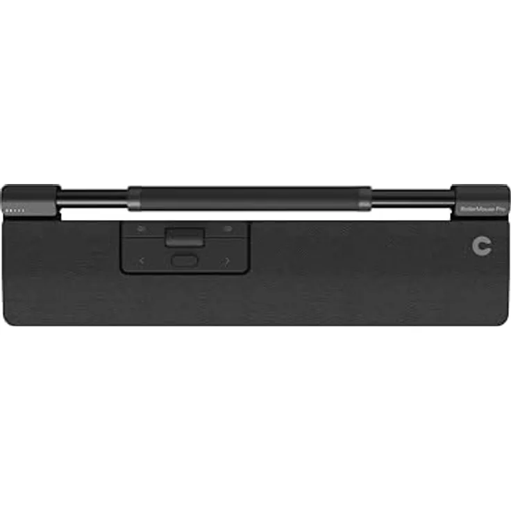Contour RollerMouse Pro WL Slim WR vegan leather (Kabellos), Maus, Schwarz