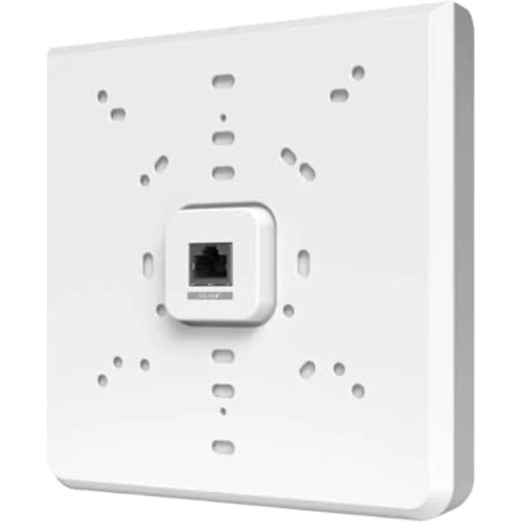 Ubiquiti UniFi U6-Enterprise-IW, Access-Point Wi-Fi 6E, 2.4 GHz, 5 GHz, 6 GHz, 4 Ethernet-Anschlüsse, Unterputzmontage, Weiß – Bild 4