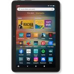 Amazon Fire HD 8-Tablet, 8-Zoll-HD-Bildschirm, 3 GB RAM, 32 GB Speicher, für Unterhaltung unterwegs, schwarz (2024) - mit Werbung