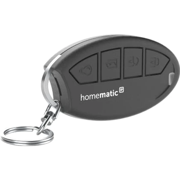 Homematic IP HmIP-KRCK-2 Schlüsselbundfernbedienung, Funk-Fernbedienung in Schwarz mit Zutrittsfunktion – Bild 9