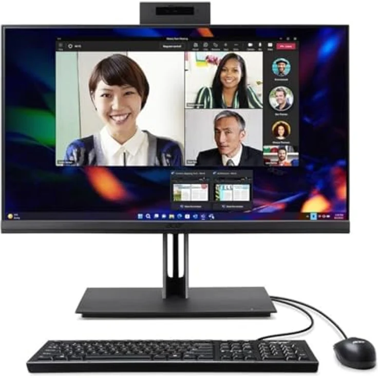 acer All-in-One Veriton Z4714GT 23,8 Zoll (59,8 cm) Intel Core i7-13700 16 GB RAM 512 GB SSD, mehrfarbig