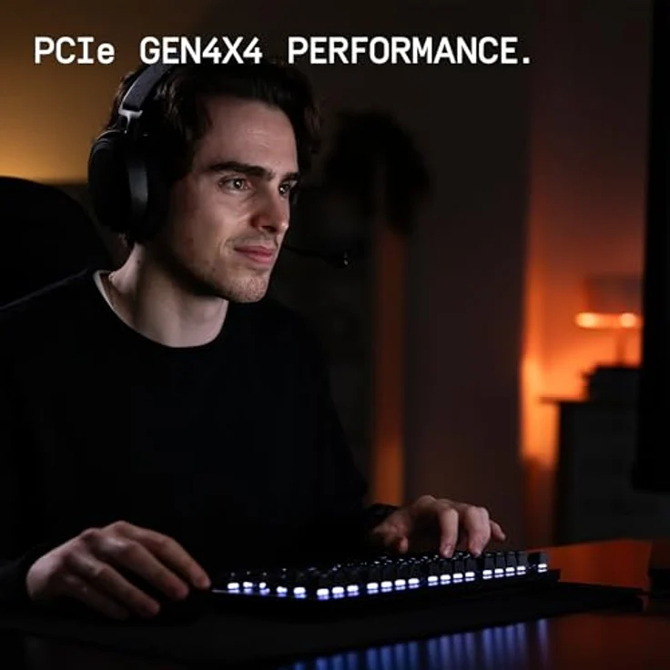 WD_BLACK SN7100 NVMe SSD 4 TB, Hochleistungs-Gaming-Speicher mit bis zu 7.000 MB/s Lesegeschwindigkeit und PCIe Gen4 für Desktop, Laptop & Handheld-Konsolen – Bild 2