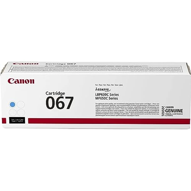 Canon Tonerkartusche Canon Toner 067 cyan - Hochwertige Druckergebnisse in brillanter Farbe – Bild 2