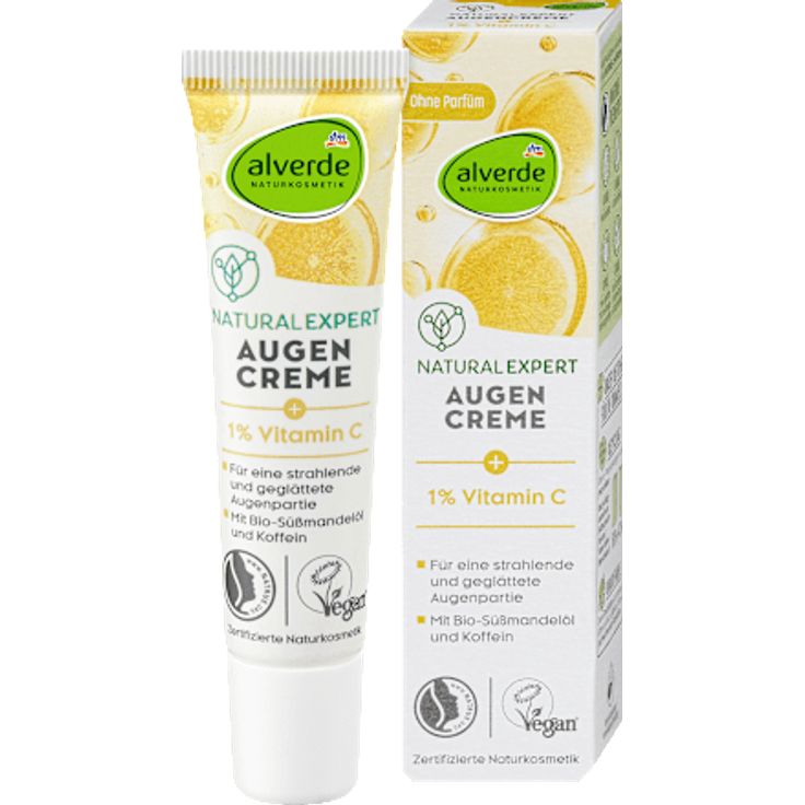 Alverde Natural Expert Augencreme 1 % Vitamin C