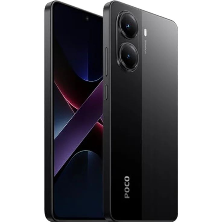 Xiaomi Poco X7 Pro 5G 12 GB/256 GB Schwarz (Black) Dual-SIM, 6,67 Zoll 120Hz AMOLED Display, Dimensity 8400-Ultra-Prozessor, 6000mAh Akku – Bild 2