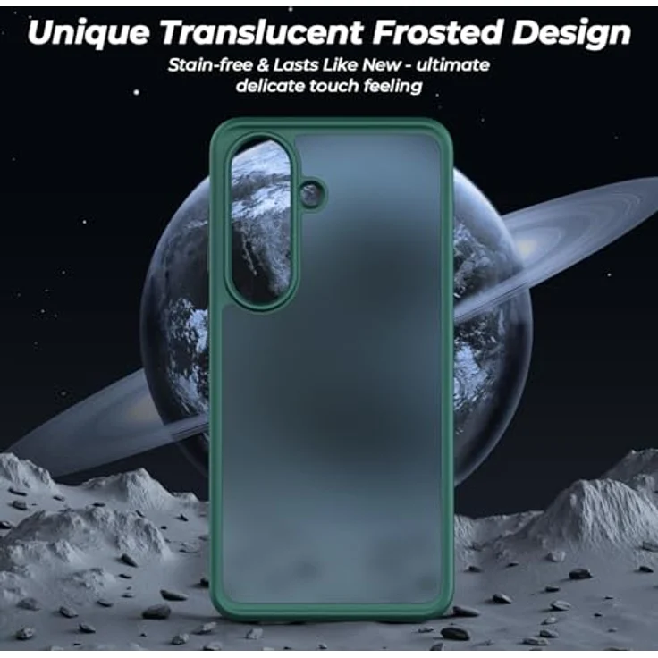 U Ultimate24Style Premium Hülle für Samsung Galaxy S26 – Robuste, stoßfeste Schutzhülle mit Airbag-Technologie, kratzfest und griffig (Grün) – Bild 3