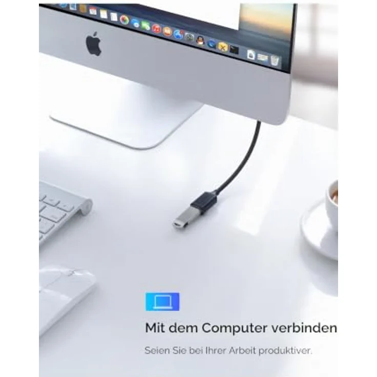 UGREEN USB 2.0 Verlängerungskabel, 5 Meter, schnelle Datenübertragung, schwarz – Bild 5