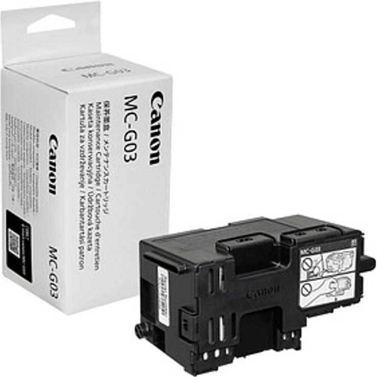 Canon MC-G03 (5794C001) Resttintenbehälter, Original-Ersatzteil für Drucker mit zuverlässiger Farbrestsammlung