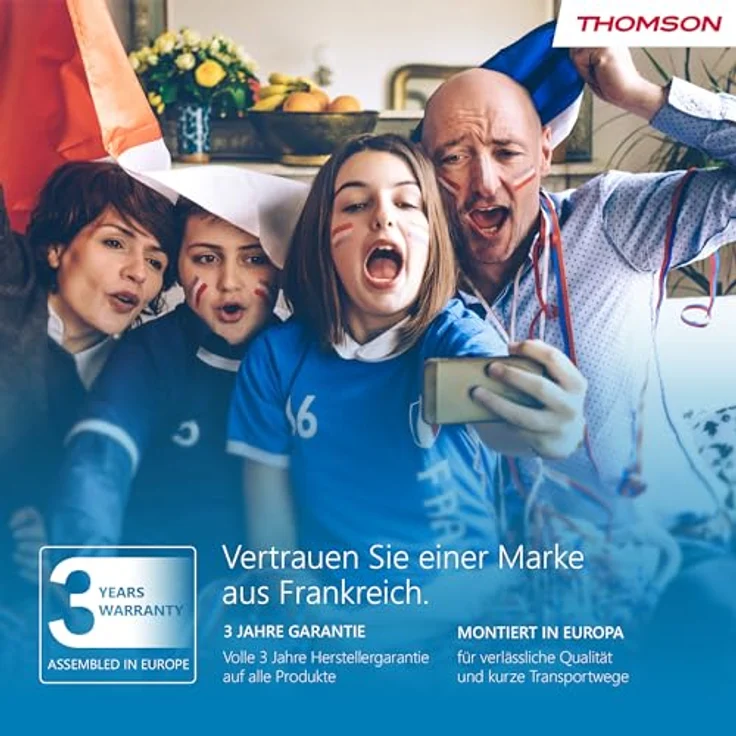 Thomson 43 Zoll (109 cm) UHD Fernseher Smart Android TV (WLAN, HDR, Triple Tuner DVB-C/S2/T2, Sprachsteuerung, Netflix, YouTube, Prime Video, Disney+) – 43UA5S13-2023 – Bild 5