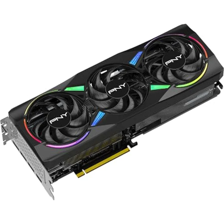 PNY GeForce RTX 5070 Ti, 16 GB Gaming Grafikkarte mit Triple Fan und ARGB Beleuchtung – Bild 8