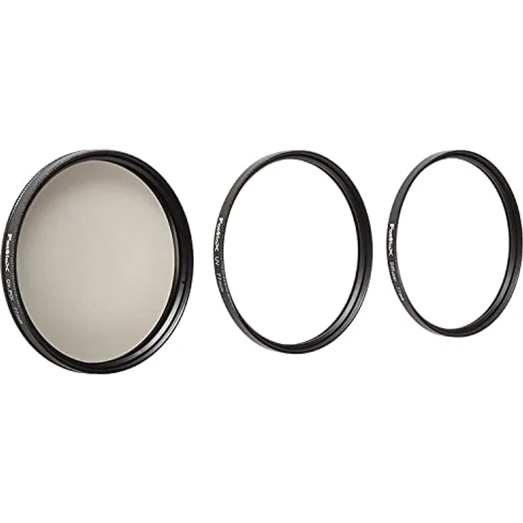 Fotodiox Filter Kit- UV, Circular Polarizer, Soft Diffuser, 77mm for Canon, Nikon, Sony, Olympus, Pentax & Panasonic Lenses