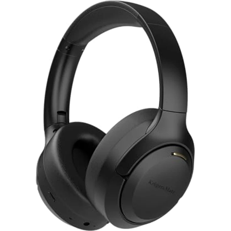 Krüger&Matz F8A, Drahtlose Ohrhörer mit ANC, Bluetooth 5.4, 50 Stunden Akkulaufzeit, Schwarz – Bild 2