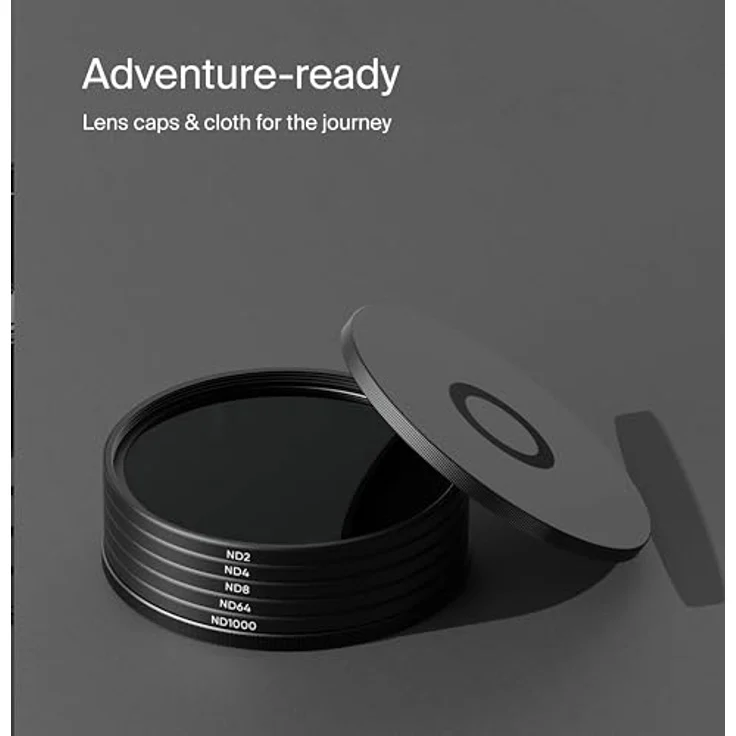 Urth 43 mm ND2, ND4, ND8, ND64, ND1000 ND Filter Kit (Plus+) – Bild 5