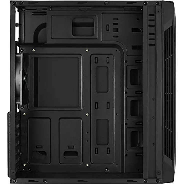 Aerocool SPLIT, PC-Gehäuse, ATX, Acrylglas, RGB 13-Modi, 12-cm-Lüfter – Bild 6