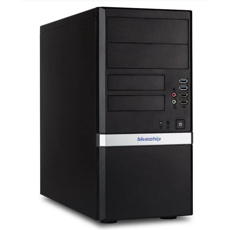 Bluechip BUSINESSline T5700, Desktop-PC mit Intel Core i5-14400, 16 GB RAM, 500 GB NVMe SSD, schwarz