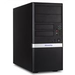 Bluechip BUSINESSline T5300 *KI ready*, Desktop-PC mit 500 GB NVMe SSD und 16 GB RAM, Schwarz