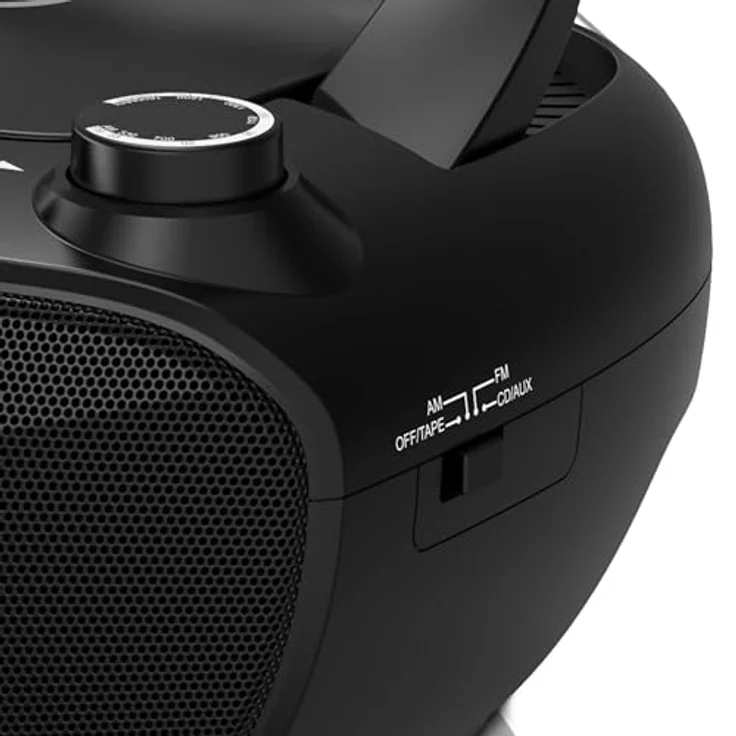 UNIVERSUM* BB 200, tragbarer CD-Player mit AM/FM Radio, Kassettenspieler und Kopfhöreranschluss, leicht bedienbar – Bild 3