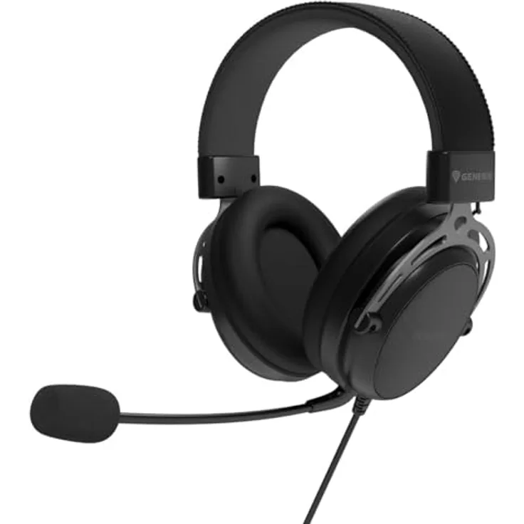 Genesis S5629189 Schwarze Gaming-Kopfhörer, mehrfarbig, 19 x 11 x 22 cm