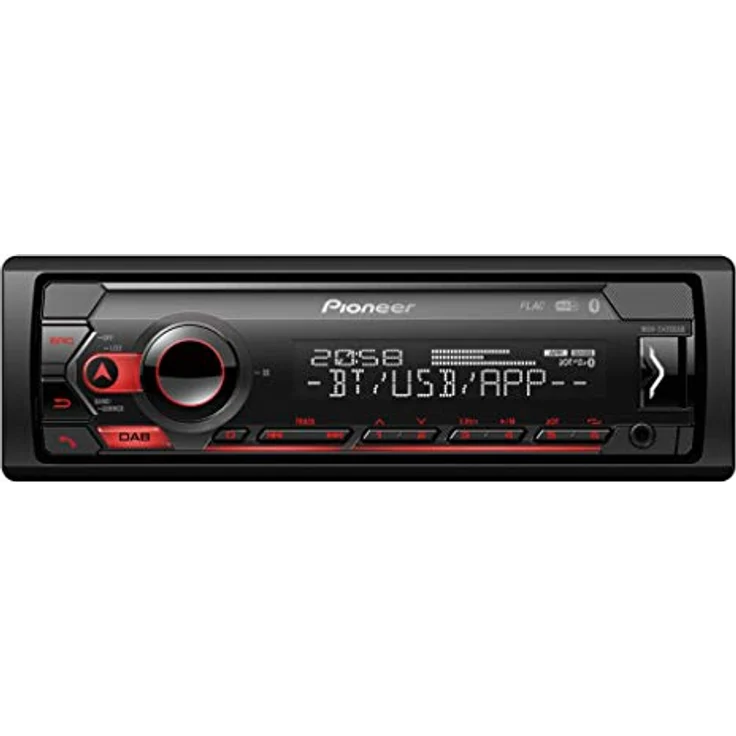 Pioneer MVH-S420DABAN, 1 DIN Bluetooth-Autoradio mit DAB/DAB+ Tuner, 200 W Leistung, Schwarz, für Android und iOS – Bild 1