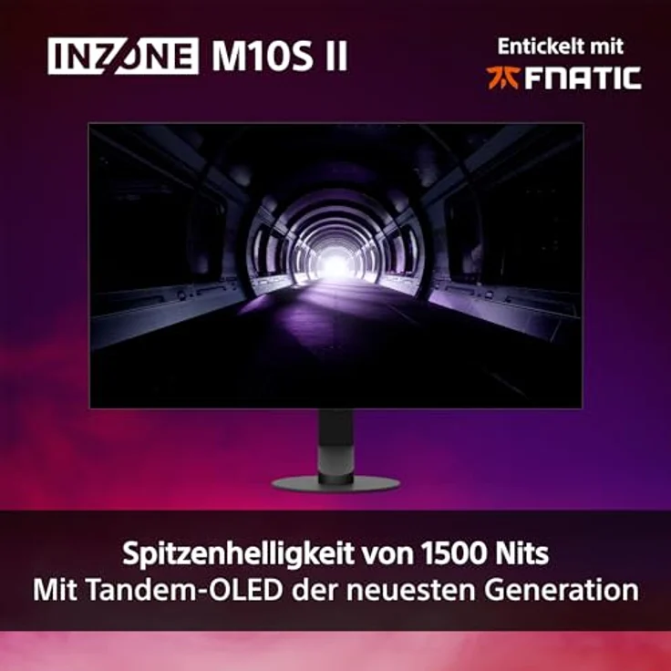 SONY INZONE M10S II, OLED 27 Zoll QHD Gaming Monitor mit 0,02 ms Reaktionszeit und 540 Hz Bildwiederholrate – Bild 9