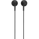 Hama Bubbly II, Kabelgebundene In-Ear Kopfhörer, Frequenzbereich 20 - 20000 Hz, Schwarz