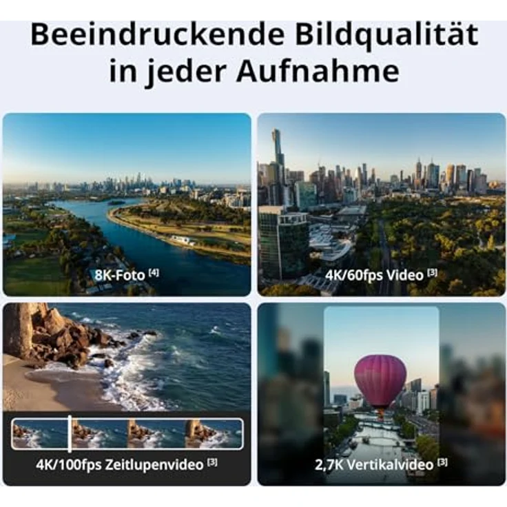 DJI Lito 1, 4K Kameradrohne mit Hinderniserkennung, ActiveTrack, 8K-Foto, leicht und faltbar, 15 km Videoübertragung, C0-zertifiziert – Bild 4