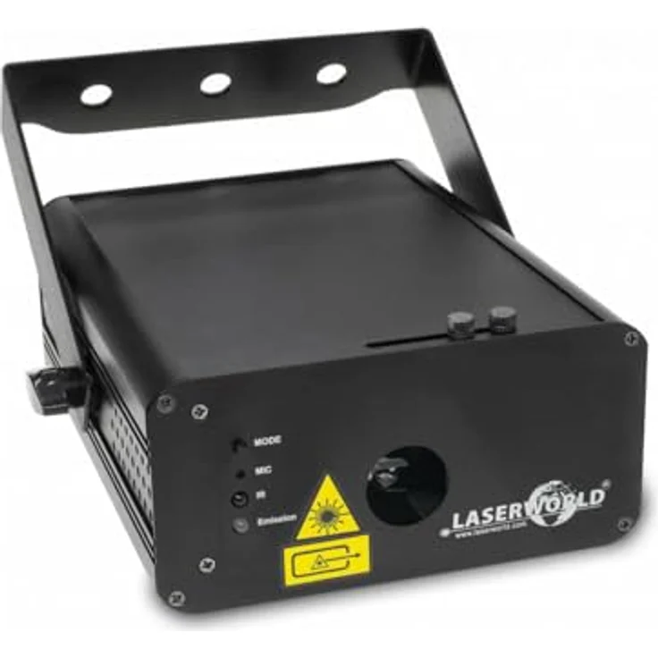 Laserworld CS-500RGB KeyTEX, RGB Licht Set mit 500 mW Laser, DMX- und ILDA-Steuerung, Fernbedienung und Tastatur für Live-Texte und Animationen – Bild 2