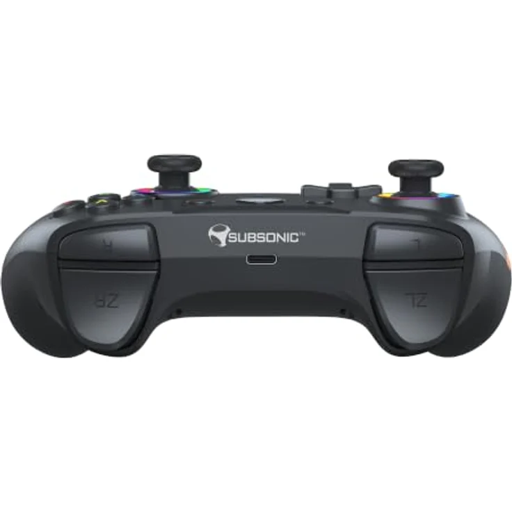 Subsonic Goku - Black - Wireless Controller für Nintendo Switch 2 mit LED-beleuchteten Joysticks, programmierbaren Rücktasten und 600 mAh Akku. – Bild 5