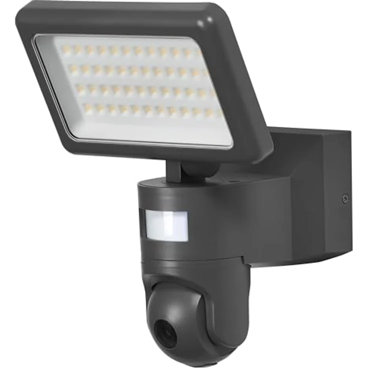 Osram SMART+ FLOOD CAMERA CONTROL, Netzwerkkamera mit HD Live-Bildübertragung, grau, 2000 Lumen, IP44 – Bild 2
