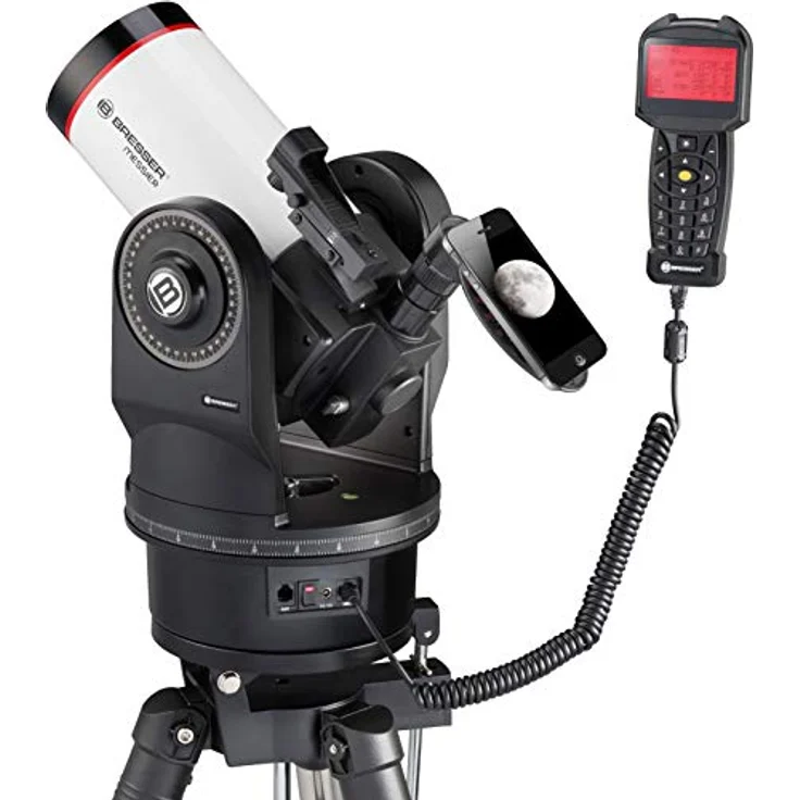 Bresser Teleskop Messier MCX-102 mit 1470mm Brennweite und GoTo Teleskop EQ/AZ mit wahlweise äquatorialer oder azimutaler Montierung inklusive Stativ – Bild 3