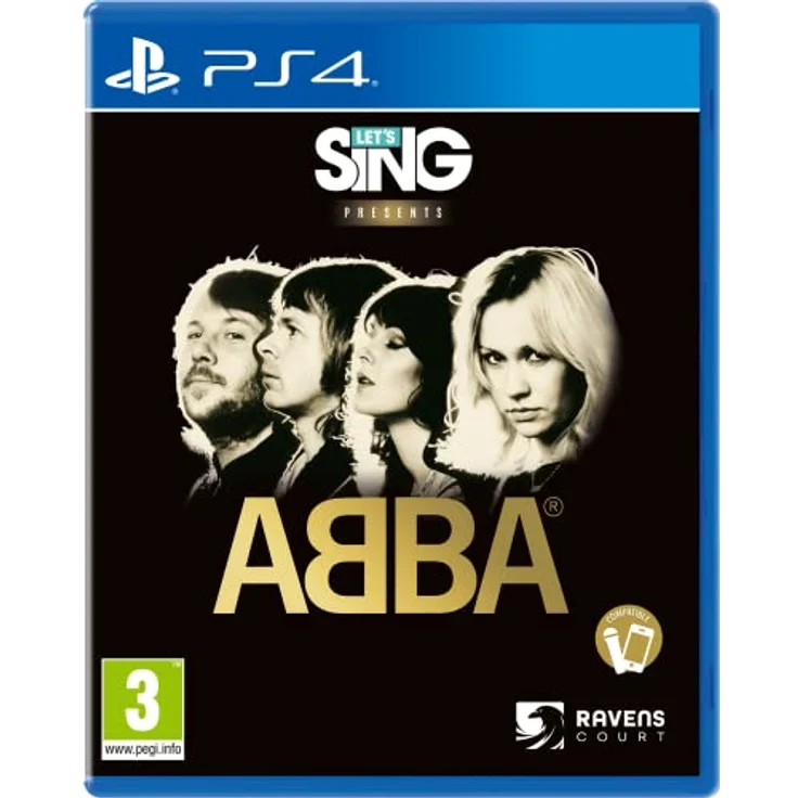 Ravenscourt Let's Sing: ABBA /PS4, Musikspiel mit den größten Hits der Band – Bild 1