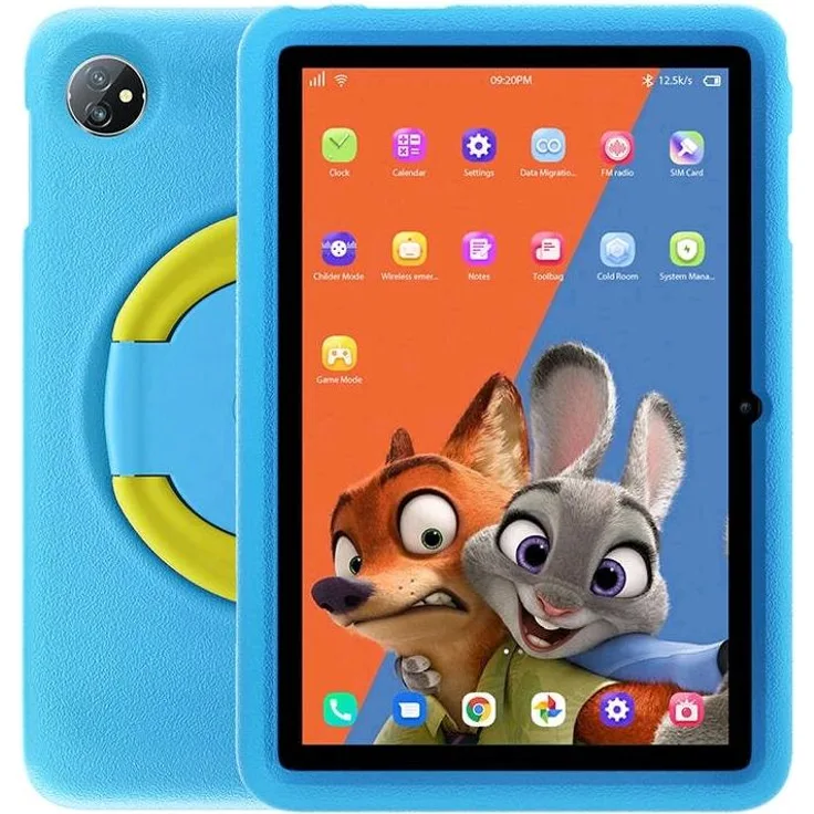 iGet BLACKVIEW TAB G8 Kids Blue - 10.1" HD+ IPS, 128GB, Quad-core Tablet, Blau