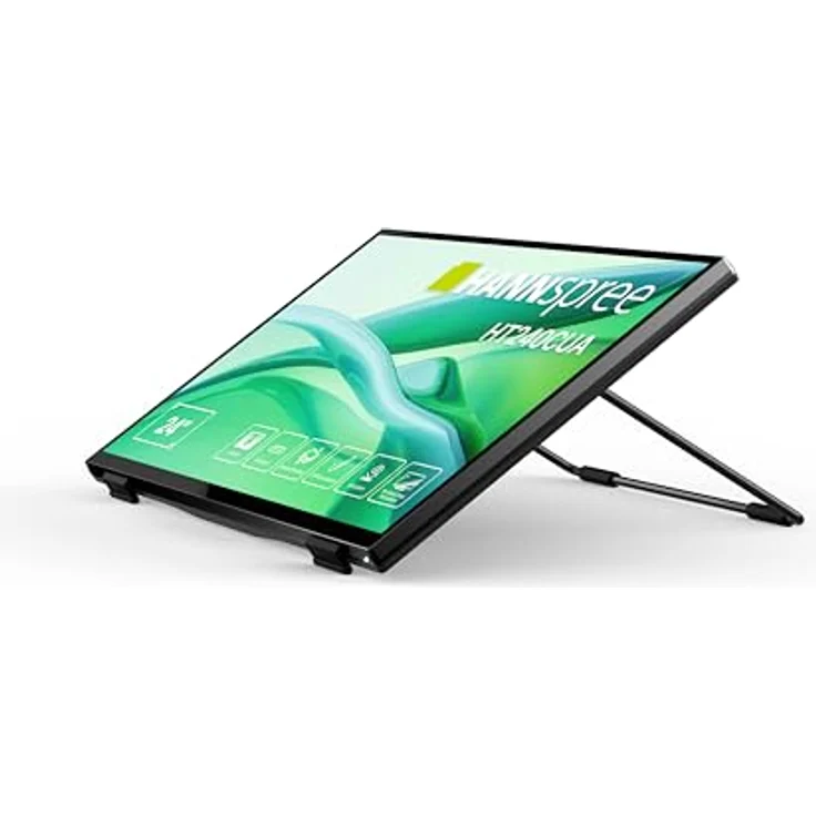 HANNspree HT240CUA, 23,8" Multitouch-Monitor mit 1920x1080 Full-HD, USB Typ-C, HDMI, DP, Lautsprechern, Neigbar, VESA, MPP 2.0 Support – Bild 3