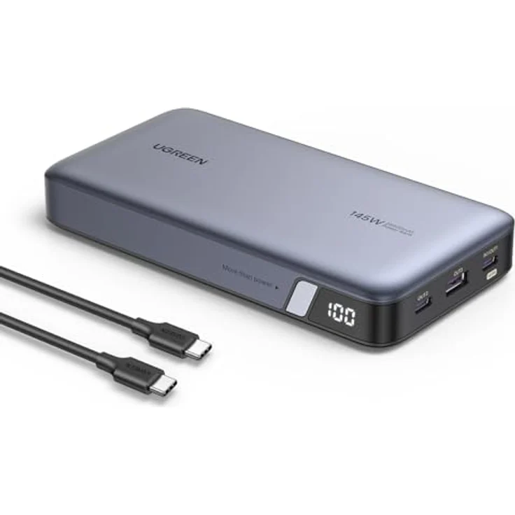 UGREEN 10000mAh Two-way Fast Charging Powerbank Black