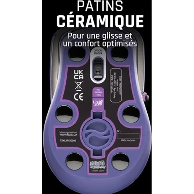 Lexip SOURIS SASUKE DESIGN BY TSUME (Kabelgebunden), Naruto Shippuden Maus, LEXIP X TSUME – Bild 4