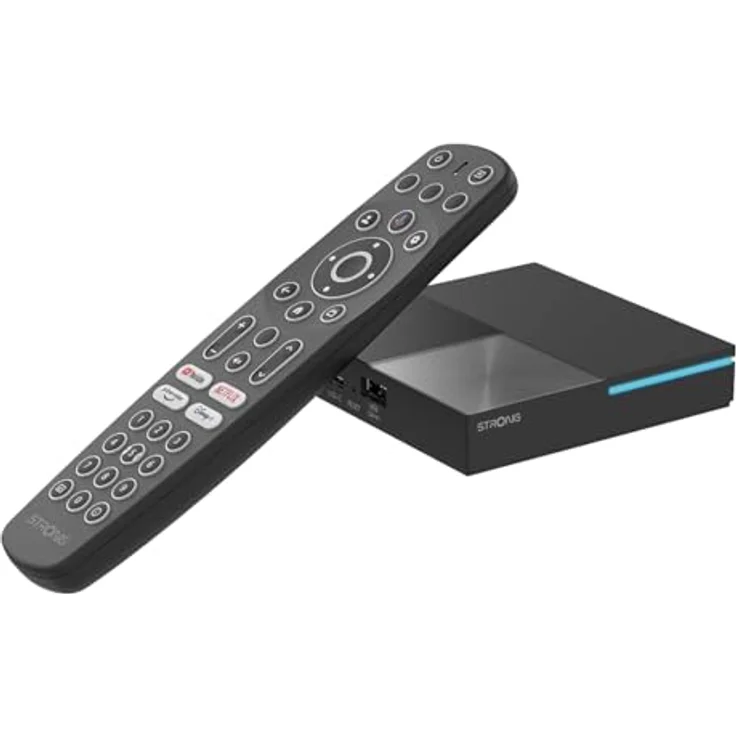 STRONG LEAP-S3 PRO Premium 4K UHD Streaming TV Box, Google Assistant, integrierter Chromecast, PlayStore-Zugriff – Bild 1